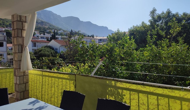 Two bedroom apartment with terrace Podaca (Makarska) (A-2576-a)