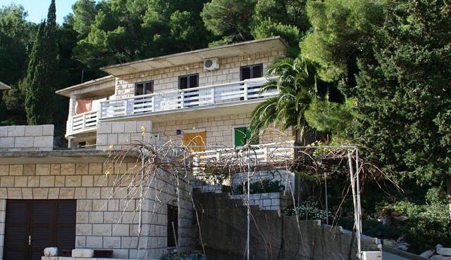 Two bedroom apartment with terrace and sea view Povlja, Brač (A-712-a)