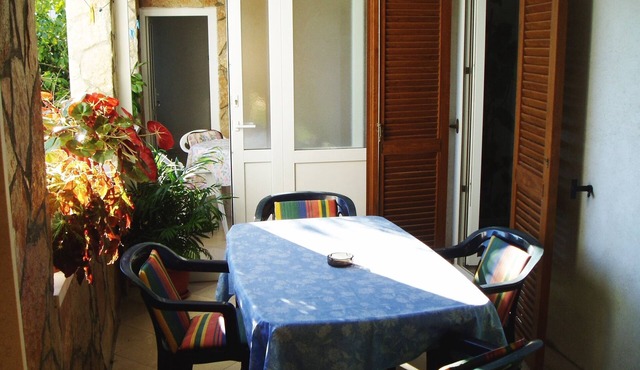 Two bedroom apartment with terrace Povlja, Brač (A-2922-d)