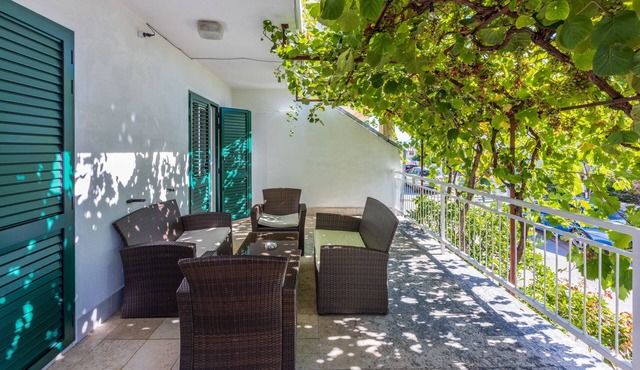 Two bedroom apartment with terrace Selce, Crikvenica (A-19455-b)