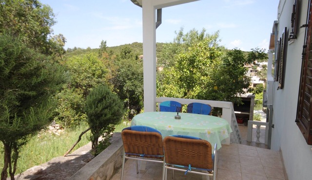 Two bedroom apartment with terrace Cove Zarace (Gdinj), Hvar (A-4597-b)