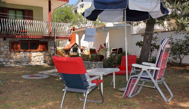 Two bedroom apartment with terrace and sea view Zavala, Hvar (A-594-a)