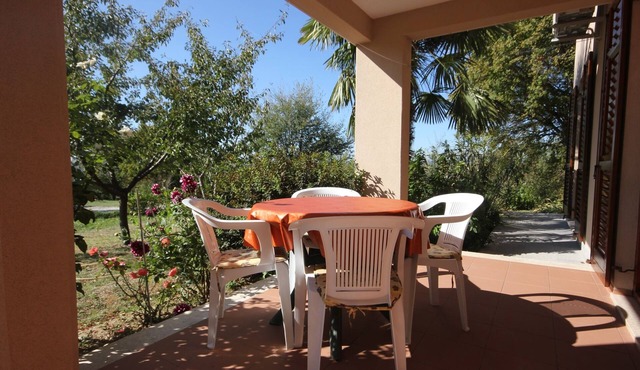 Two bedroom apartment with terrace Presika, Labin (A-7390-b)