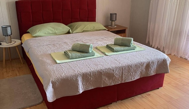 Two bedroom apartment with terrace Lopar, Rab (A-5019-b)