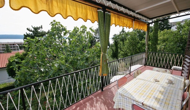 Two bedroom apartment with terrace and sea view Selce (Crikvenica) (A-5531-a)