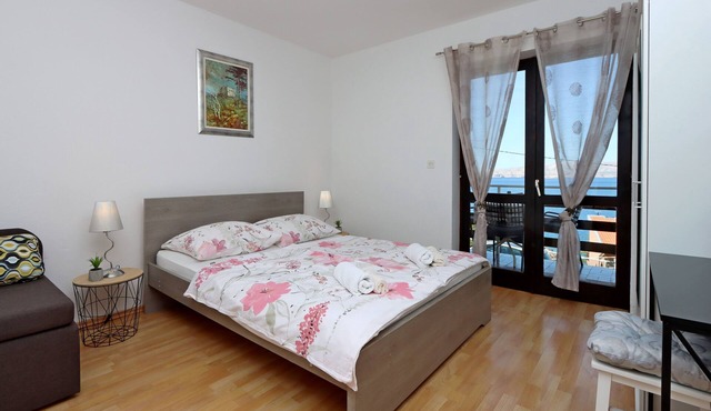 Two bedroom apartment with terrace and sea view Senj (A-22576-a)