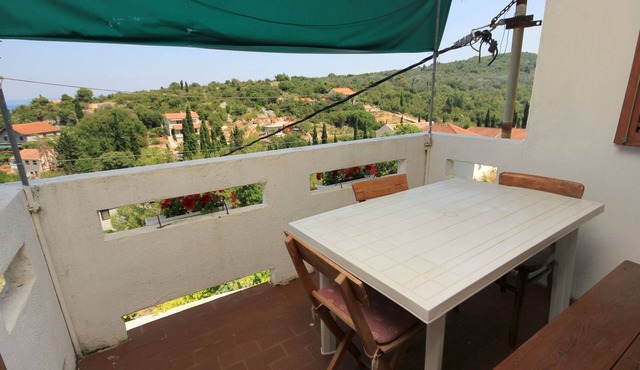 Two bedroom apartment with terrace and sea view Žman, Dugi otok (A-887-a)