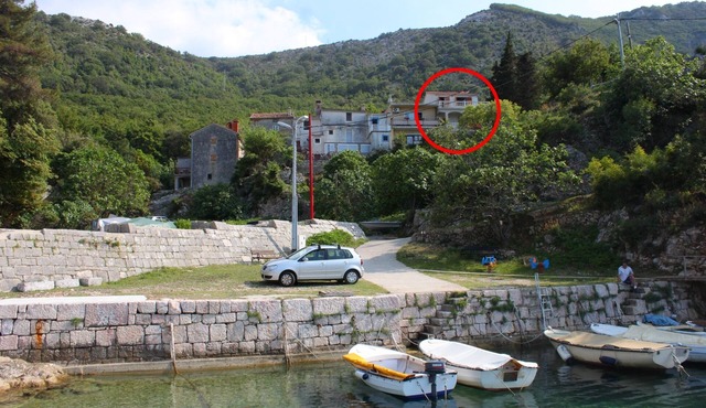Two bedroom apartment with terrace and sea view Merag, Cres (A-11791-a)
