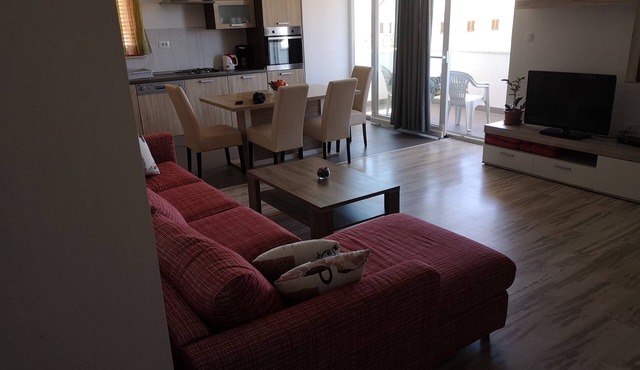 Two bedroom apartment with terrace Cres (A-15672-a)