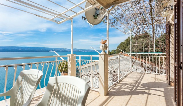 Two bedroom apartment with terrace and sea view Stanići, Omiš (A-1028-b)