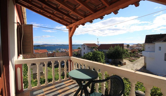 Two bedroom apartment with terrace and sea view Tkon, Pašman (A-8411-a)