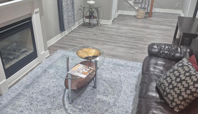 Two bedroom basement apartment