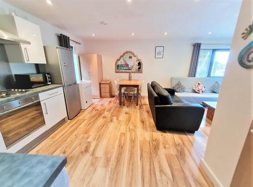 Two-bedroom ground-floor apartment Self check-in