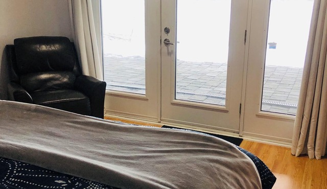Two bedroom guest suite on the lake