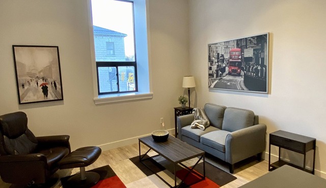 Two bedroom suite - great for visiting family, weddings, or Stratford Festival