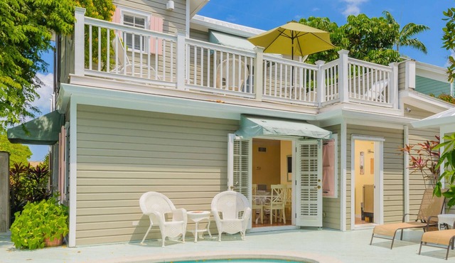 Two Bedroom Two Bath Balcony Villa Steps from Duval!