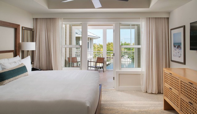 Two-Bedroom Villa with Tranquil Colors, Soothing Textures and Island Charm