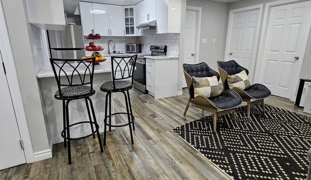 Two Bedrooms Basement Apartment nearWestern University and University Hospital