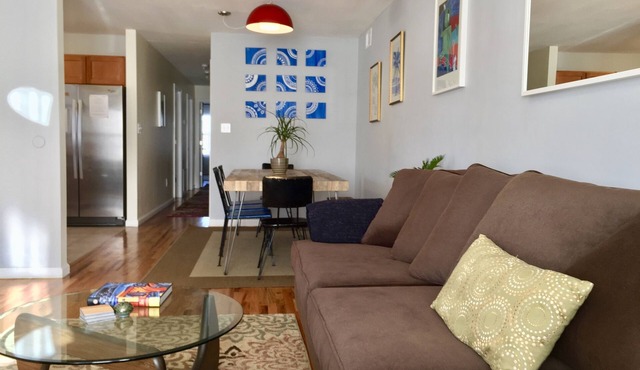 Two blocks to train, 20-minute ride to NYC @ Newark Broad St