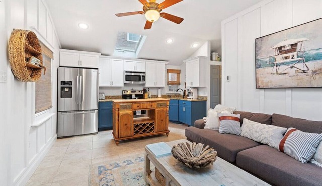 Two Cottages w/Patios - Close to Beach