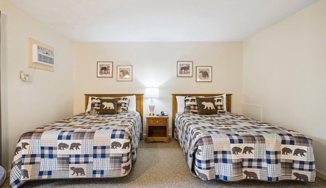 Two Double Bed Standard Hotel Room with outdoor heated pool 101