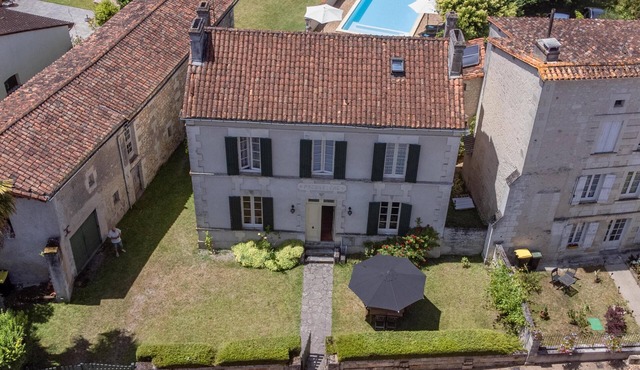 Two family houses by a river plus a private pool