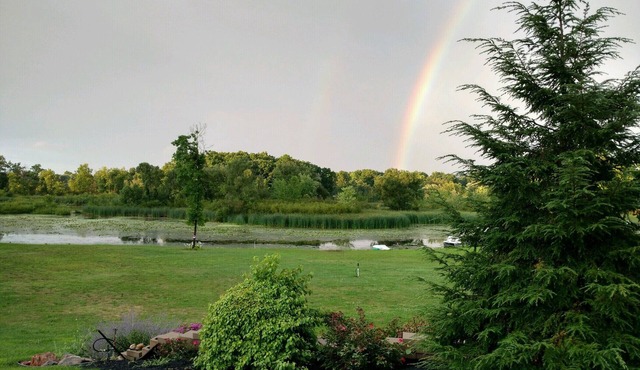 Two free ND home football tickets with your Waterfront Luxury Accommodations; same game day as yo.