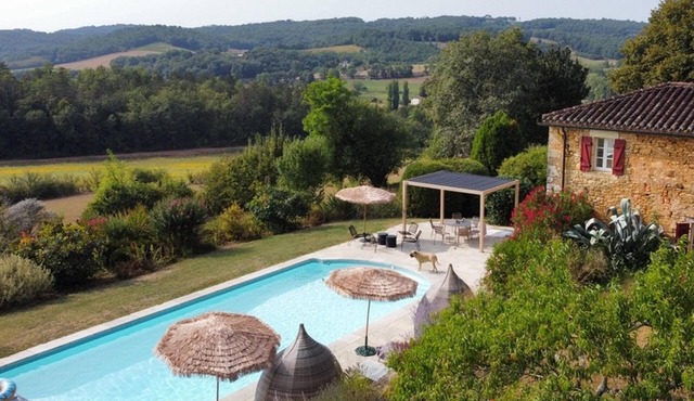 Two gites on exceptional estate with two pools