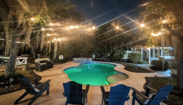 Two-House Lakefront Retreat w/Heated Pool, 6 Person Hot Tub, Kayaks & Fire Pit