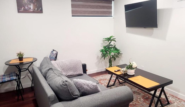 Two luxury bedrooms in the basement