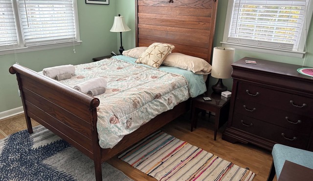 Two private upstairs rooms with a private entrance.