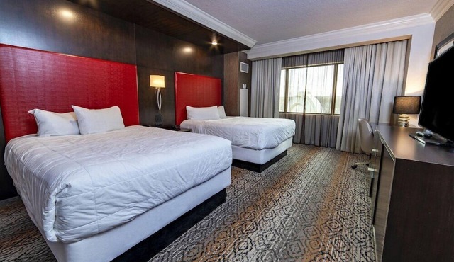 Two Queen Room at a Hotel