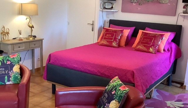 Two-room apartment + furnished terrace comfort