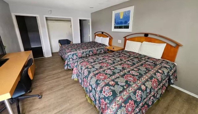 Two Rooms | Affordable & Comfortable Queen Beds Studio Explore Ridgecrest