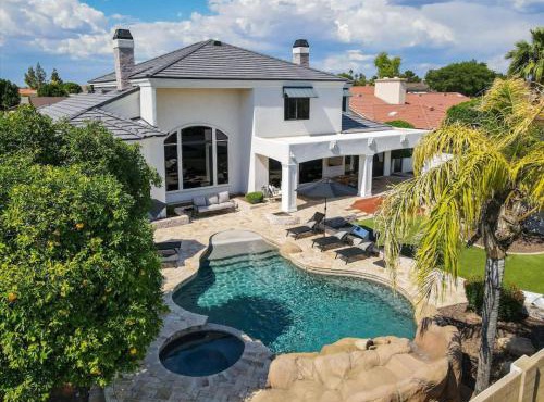 Two Separate Game Rooms, Heated Pool, Spa, B-ball Court