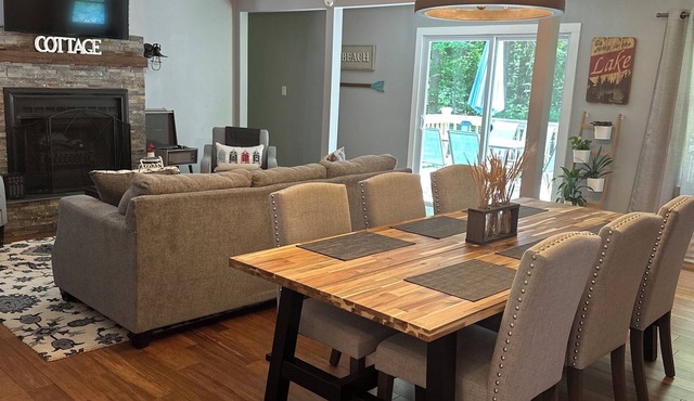 Two separate updated secluded cottages for one price. near beach & restaurants