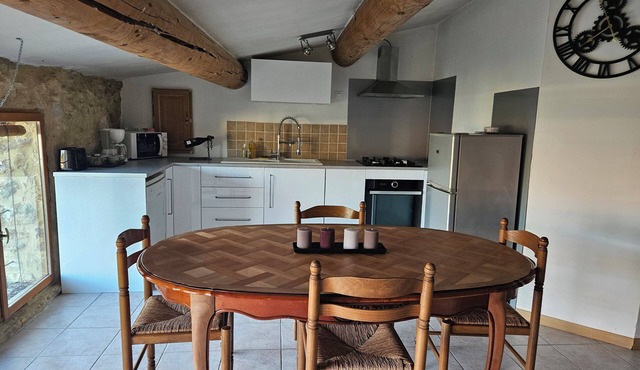 Two-storey house in a quiet village