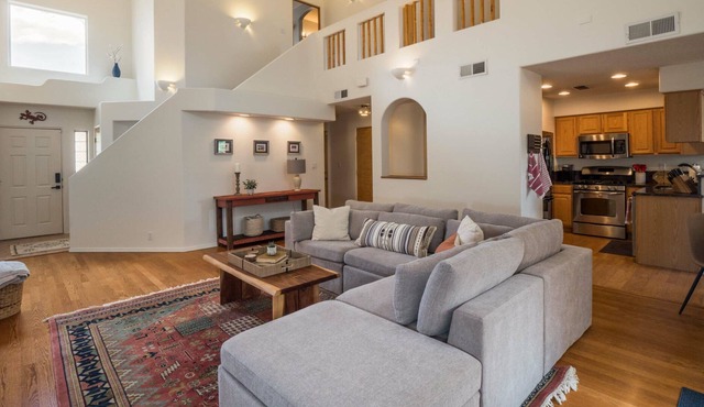 Two-Story Adobe in Parklike Setting