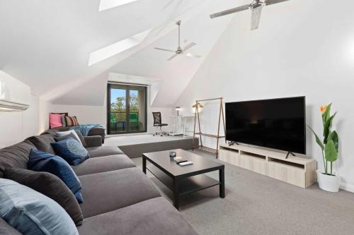 Two-Story Home with 2 Balconies