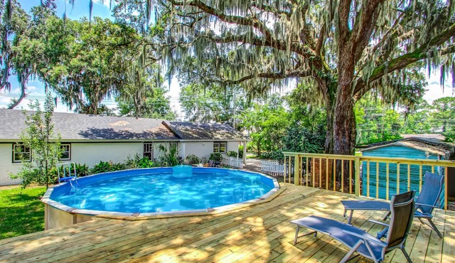 Two Units w/Gazebo & Pool-Swanky Savannah Style