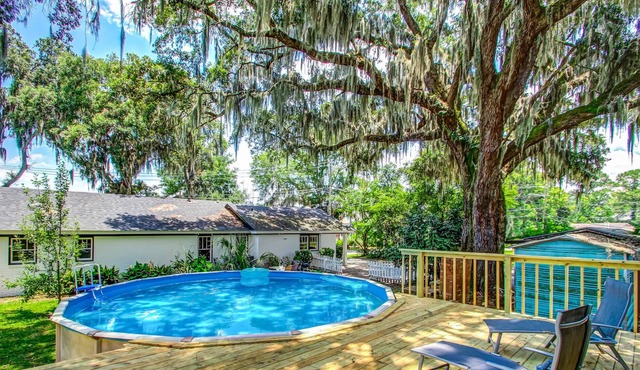 Two Units w/ Pool & Gazebo-Swanky Savannah Style