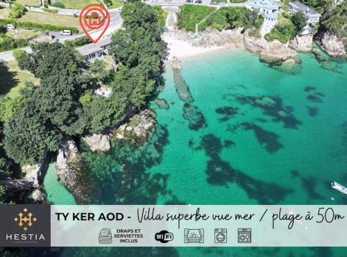 TY KER AOD - Villa superbe vue mer proche plage