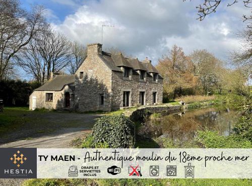 TY MAEN - Authentique moulin du 18ème proche mer