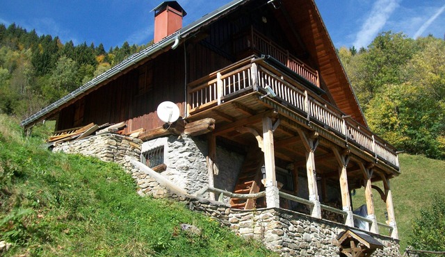 typical chalet in BEAUFORTAIN