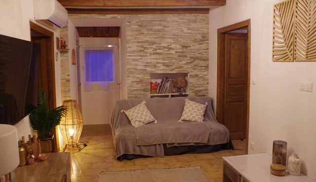 Typical Corsican apartment