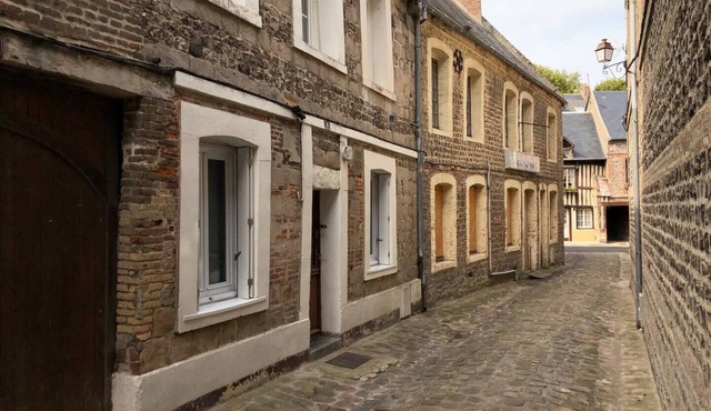 Typical house in the center of Saint Valery