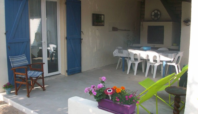 Typical house by the sea