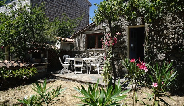 Typical mountain houses in a small quiet village 30mn Ajaccio