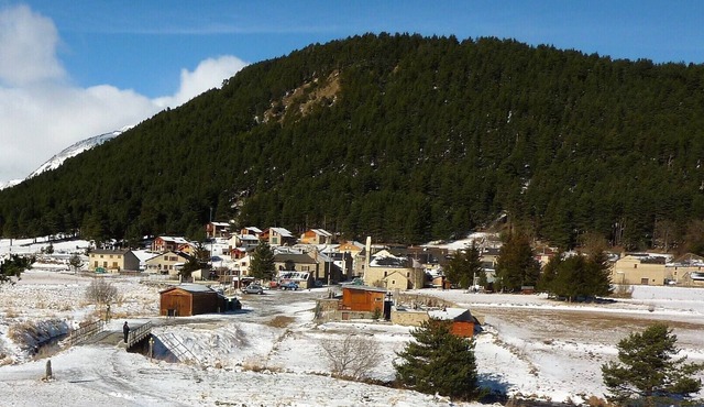 Typical mountain village house