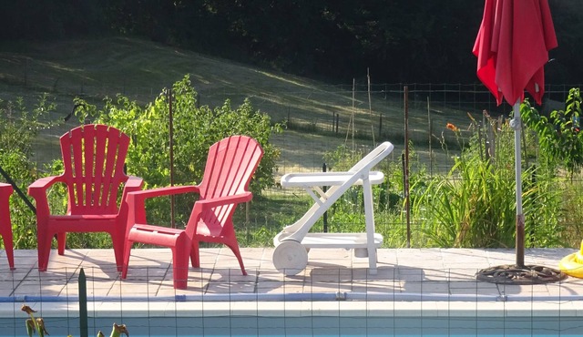 Typical PERIGOURDINE with swimming pool 9.5x4. 5 on closed ground